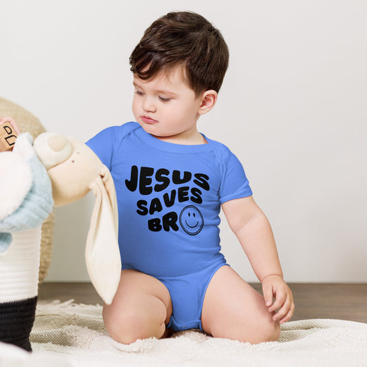 Jesus Saves Bro onsie