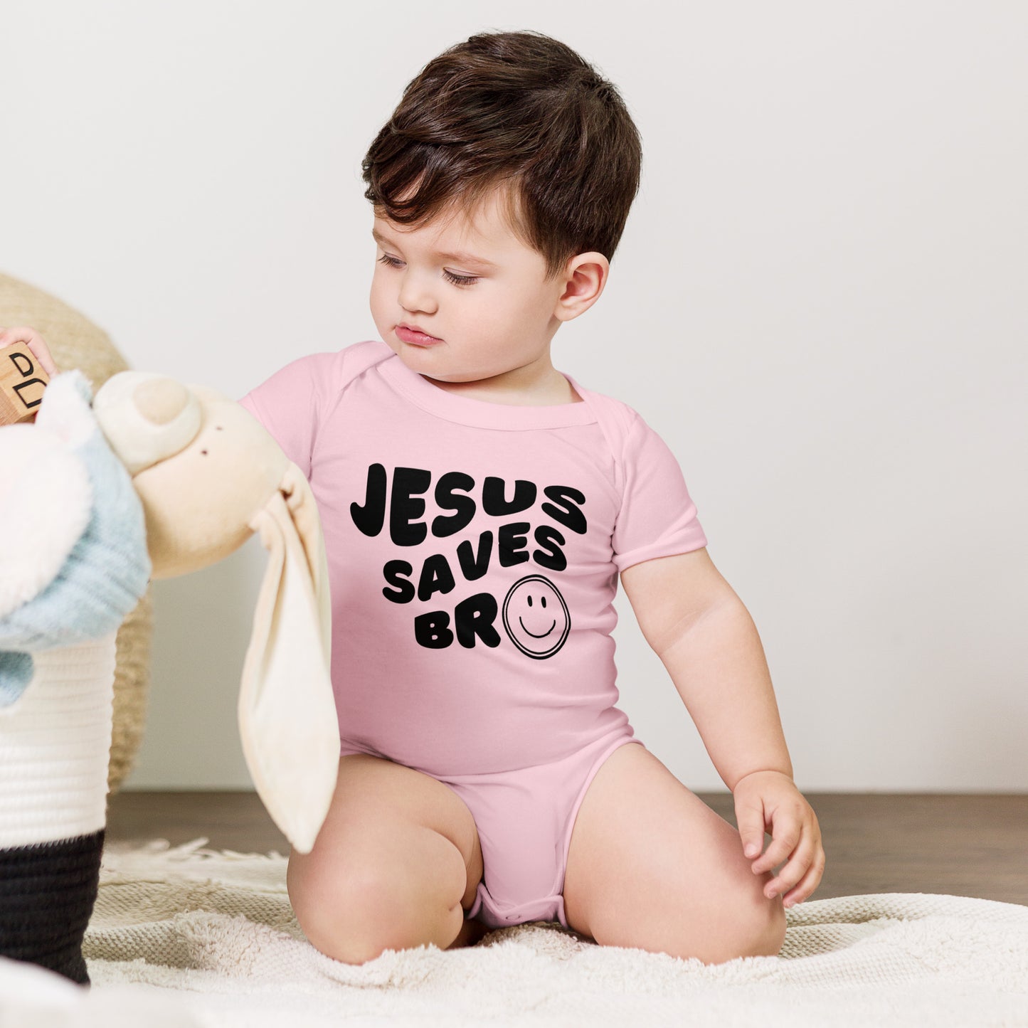 Jesus Saves Bro onsie