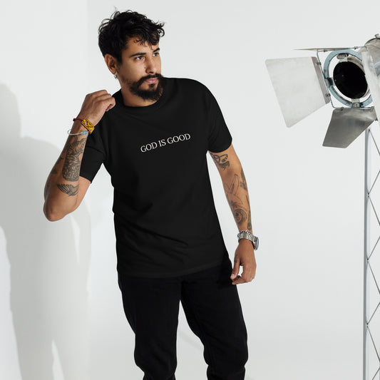 Men’s God is Good heavyweight tee