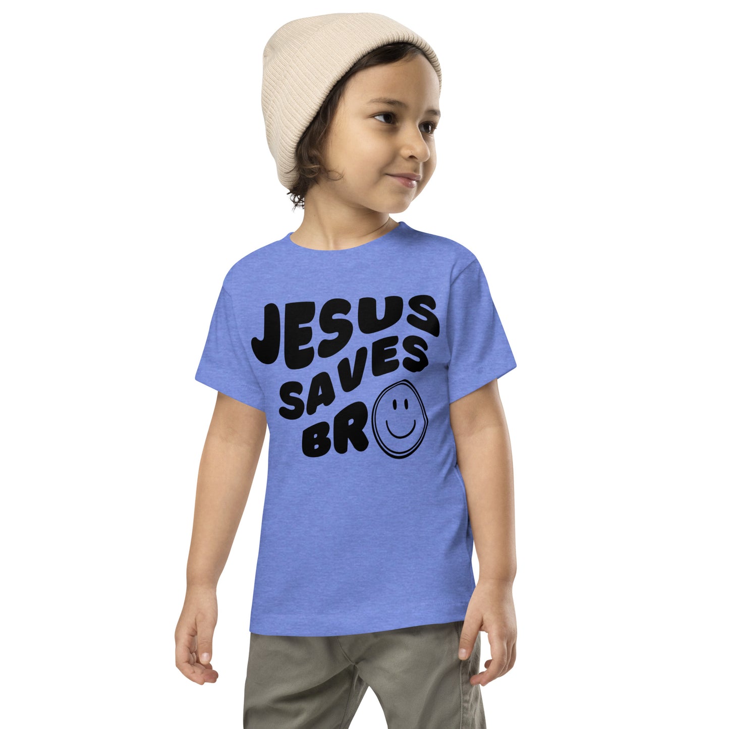 Toddler Jesus Saves Bro Tee