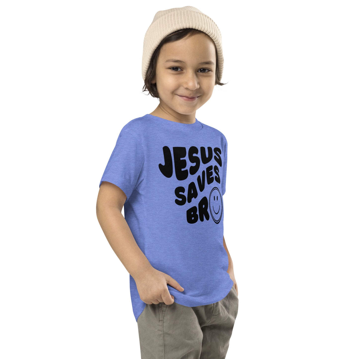 Toddler Jesus Saves Bro Tee