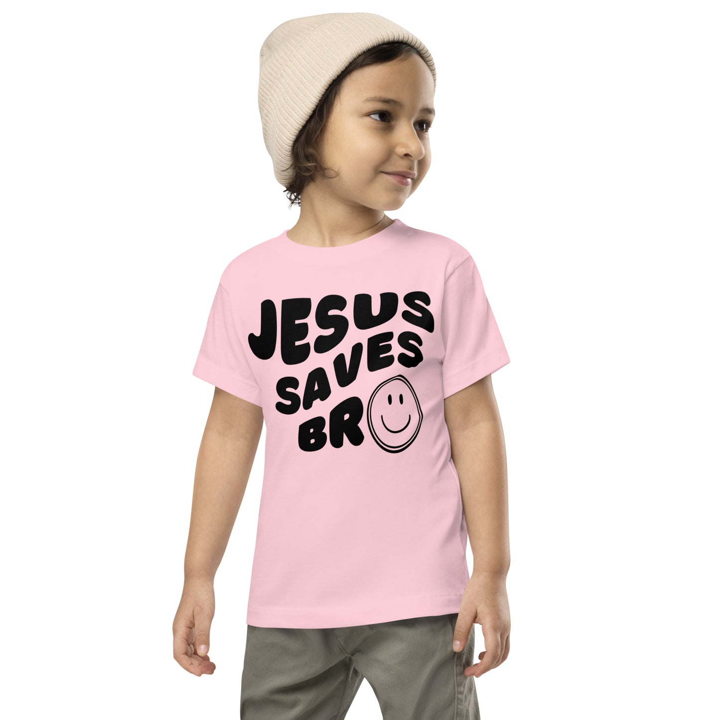 Toddler Jesus Saves Bro Tee