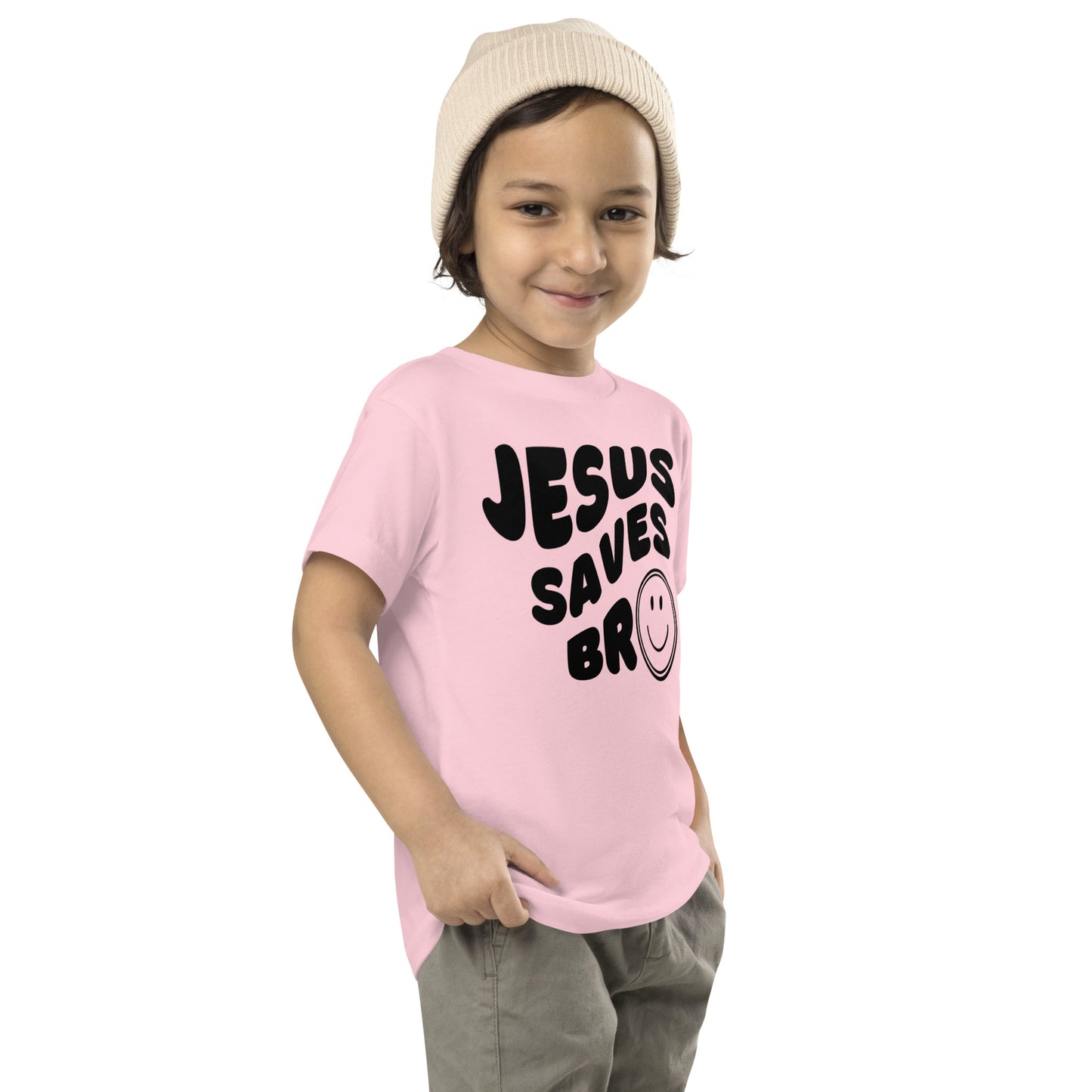 Toddler Jesus Saves Bro Tee