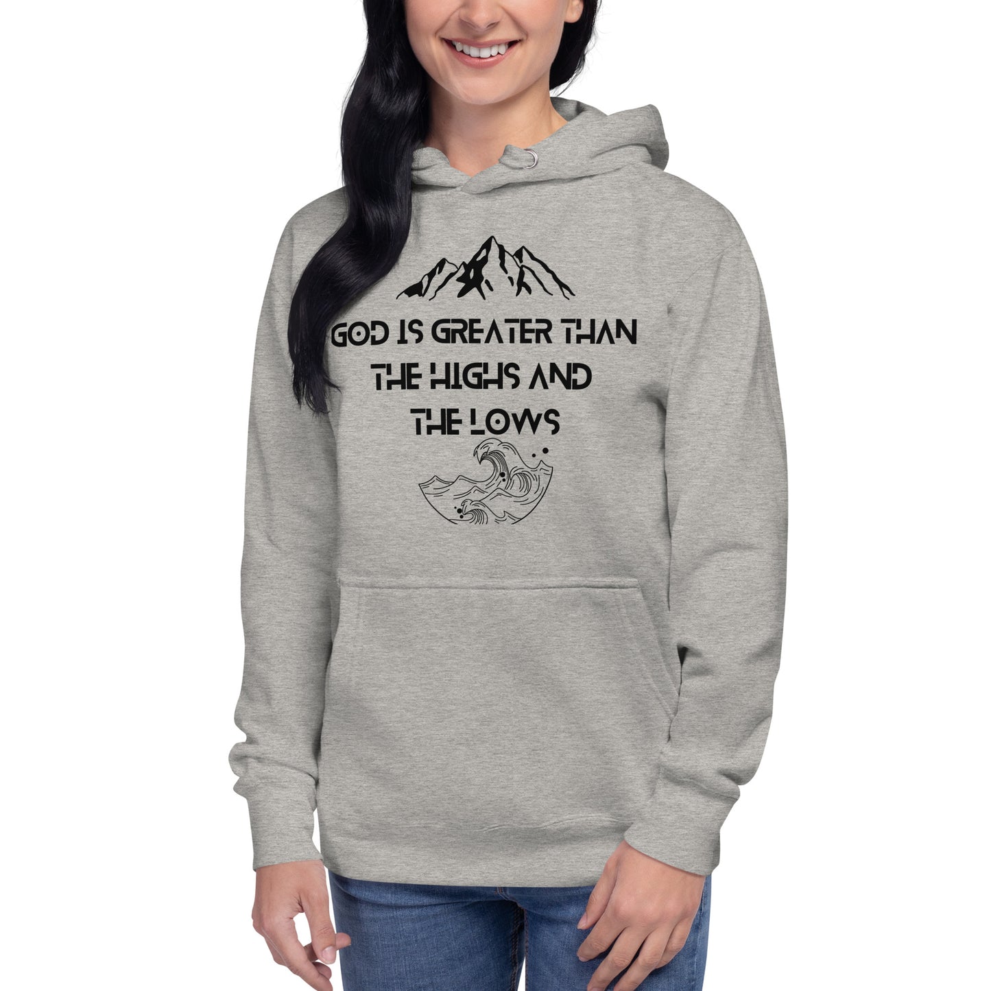 Unisex God is greater Hoodie