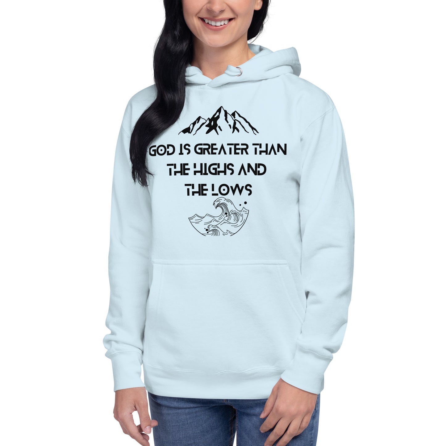 Unisex God is greater Hoodie