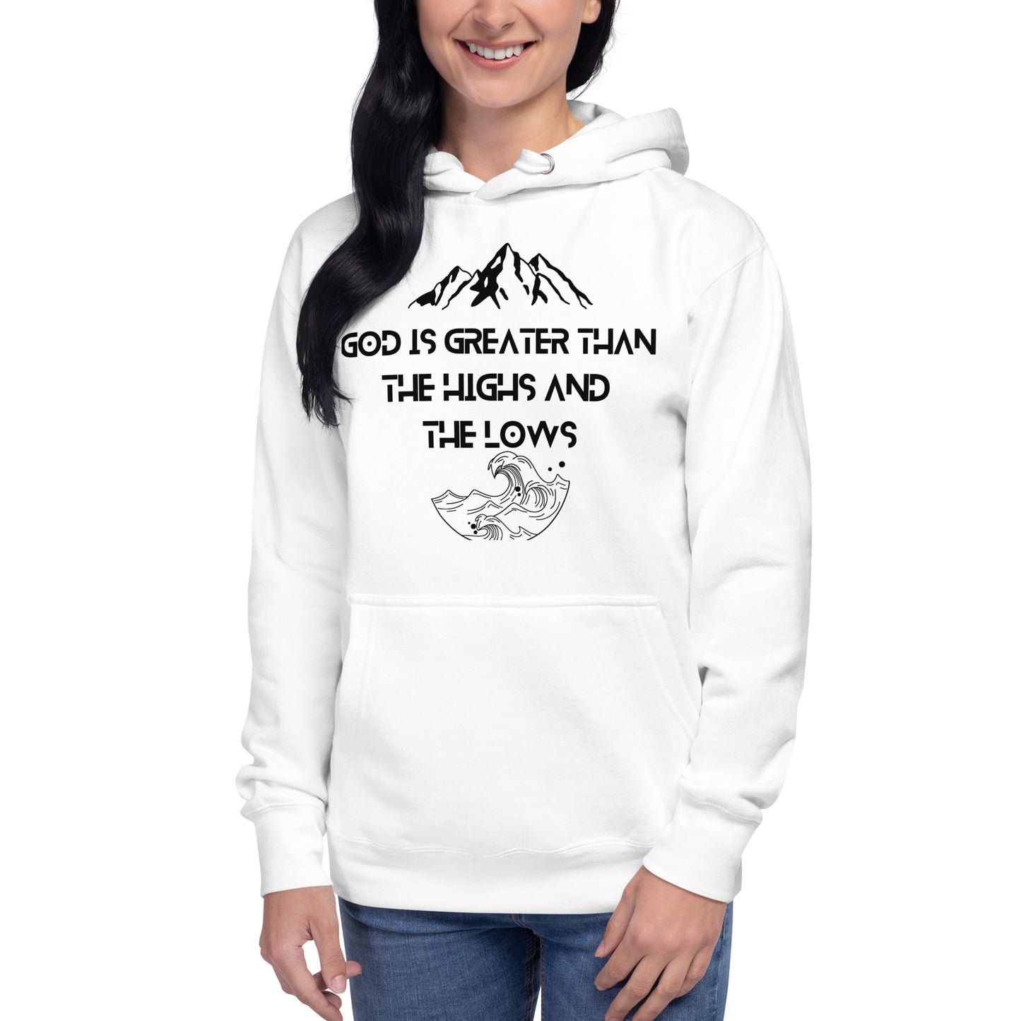 Unisex God is greater Hoodie