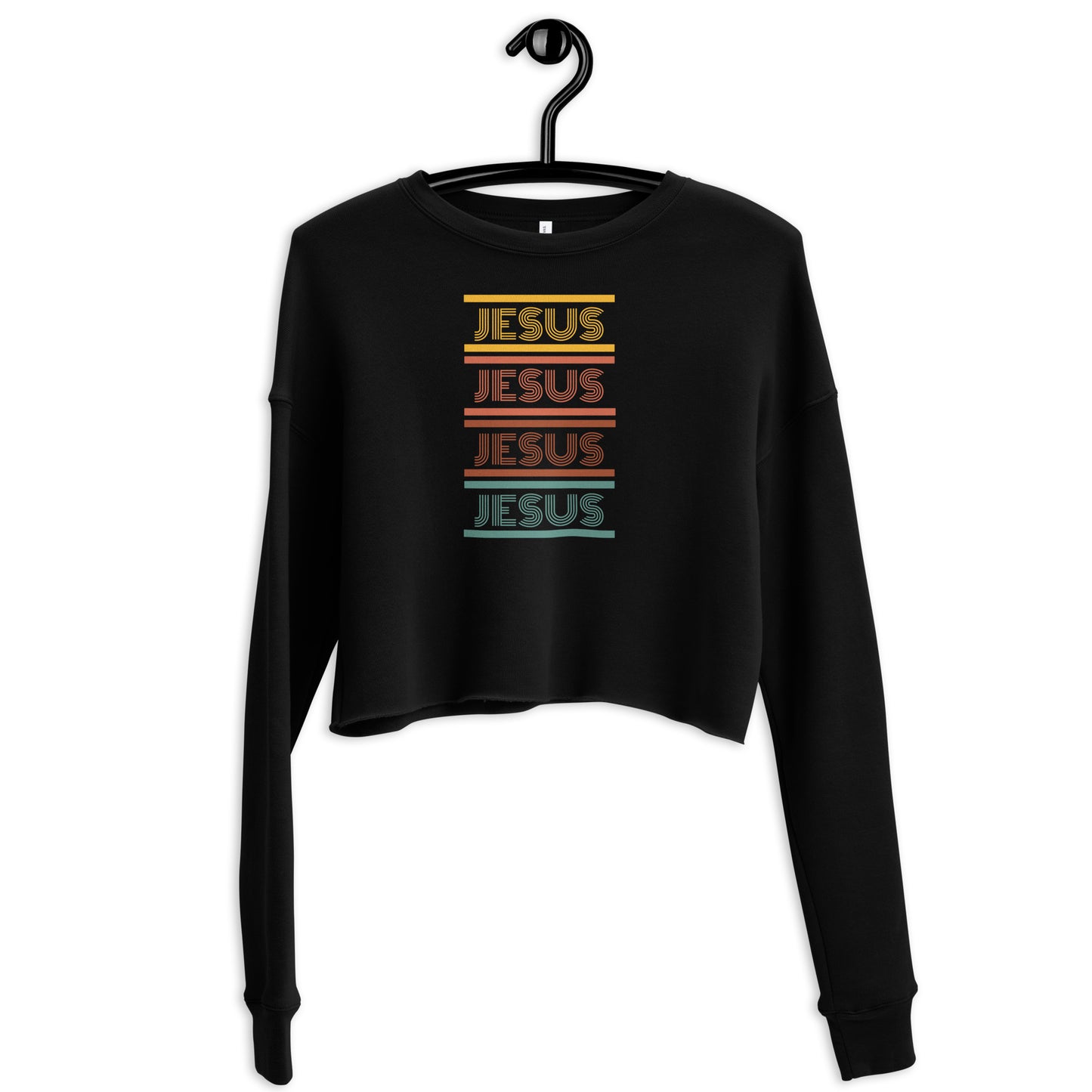 Jesus Crop Sweatshirt