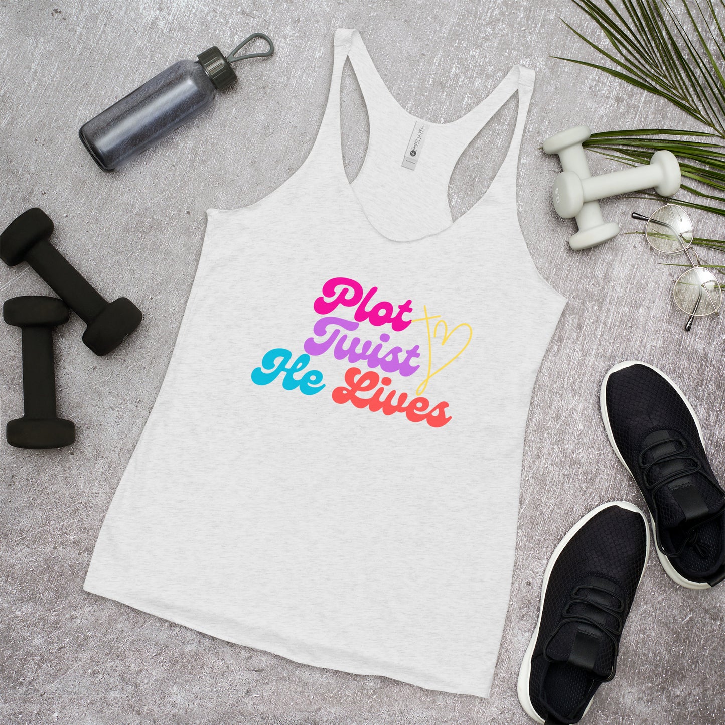 Plot Twist Women's Racerback Tank