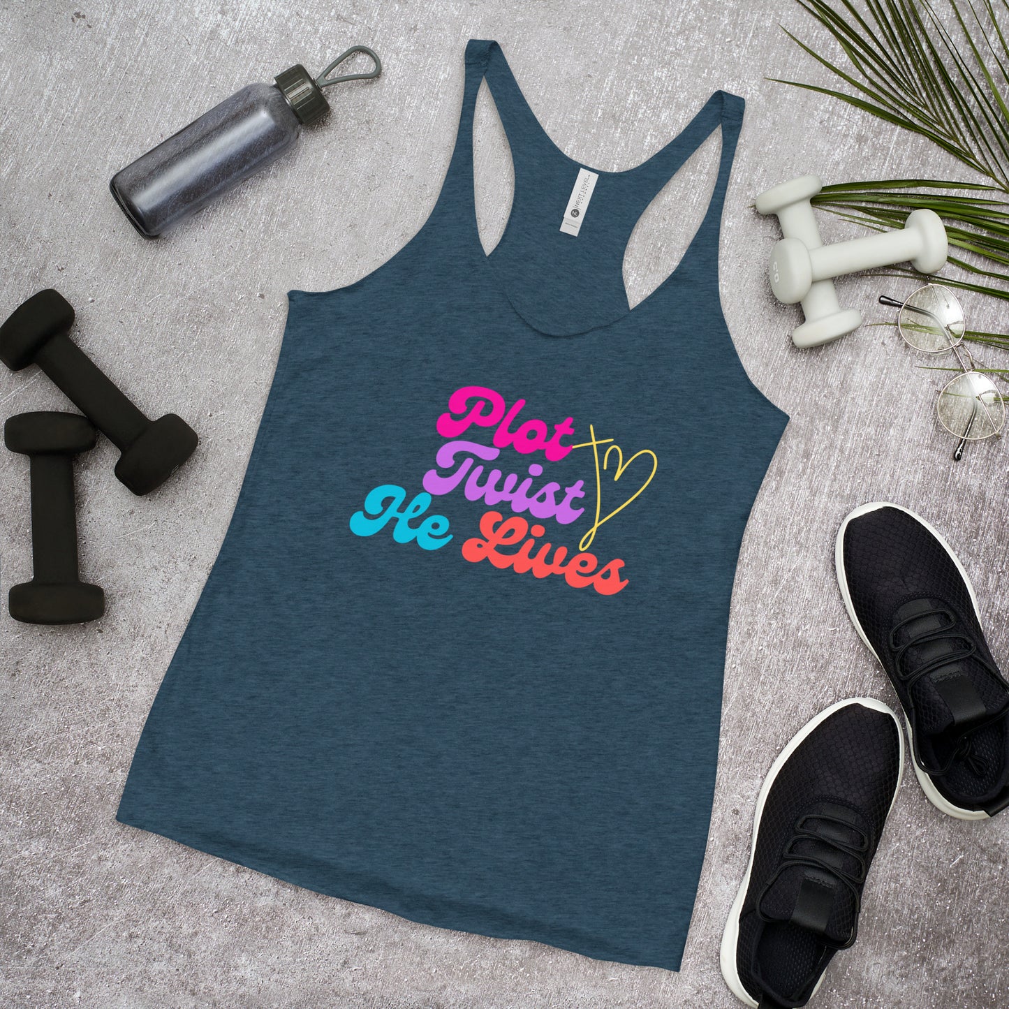 Plot Twist Women's Racerback Tank