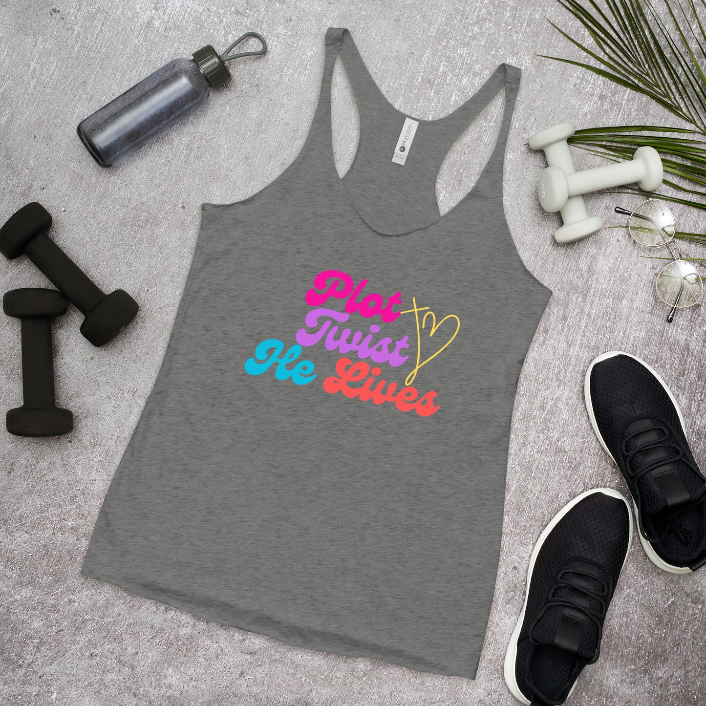 Plot Twist Women's Racerback Tank