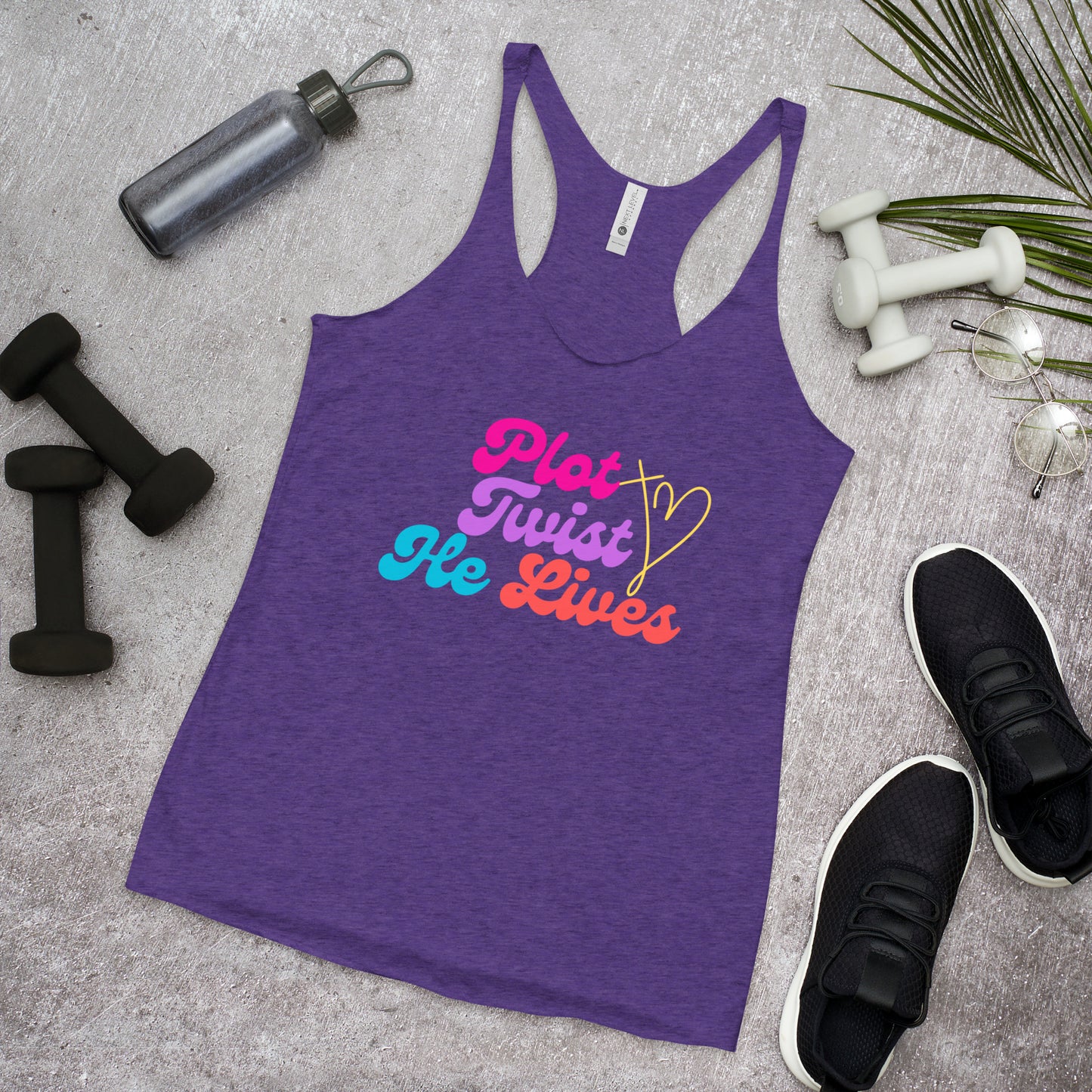 Plot Twist Women's Racerback Tank