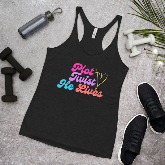 Plot Twist Women's Racerback Tank