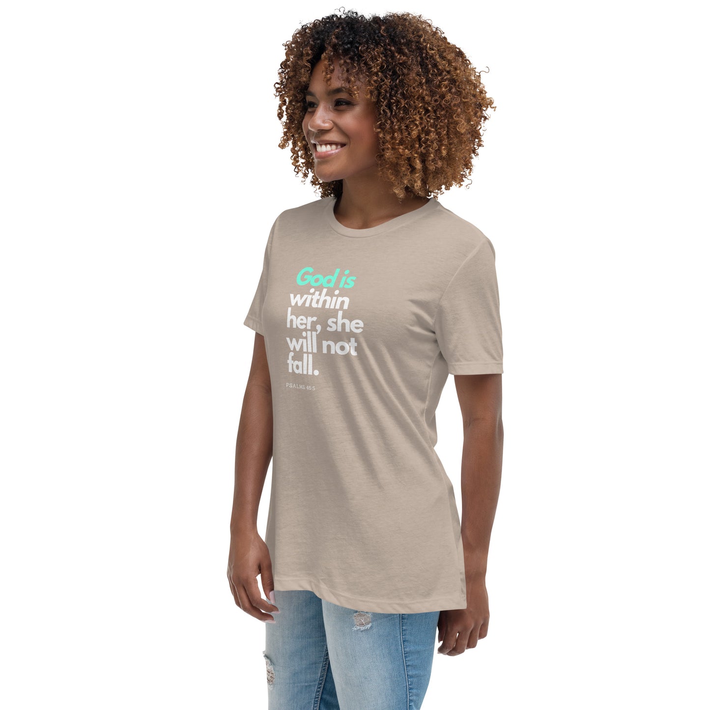 Women's God is in her T-Shirt