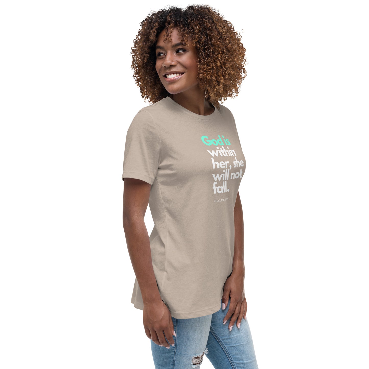 Women's God is in her T-Shirt