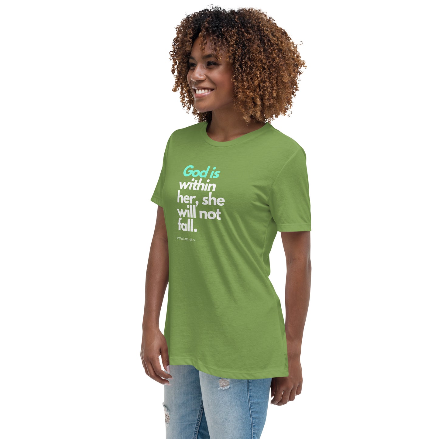 Women's God is in her T-Shirt