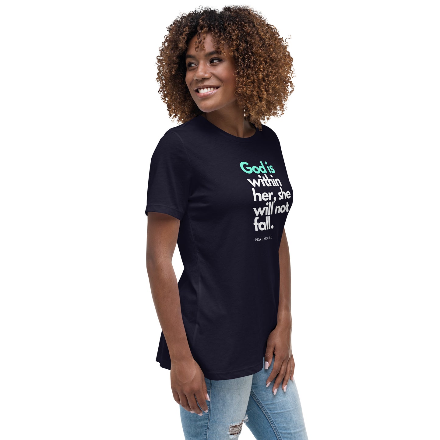 Women's God is in her T-Shirt