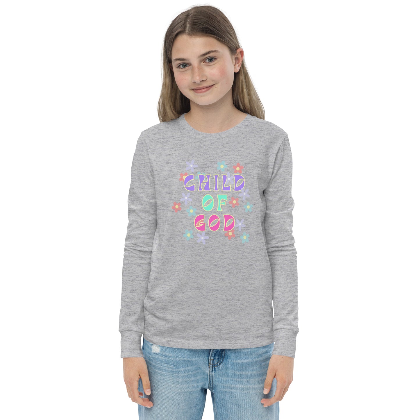 Youth Child of God long sleeve tee