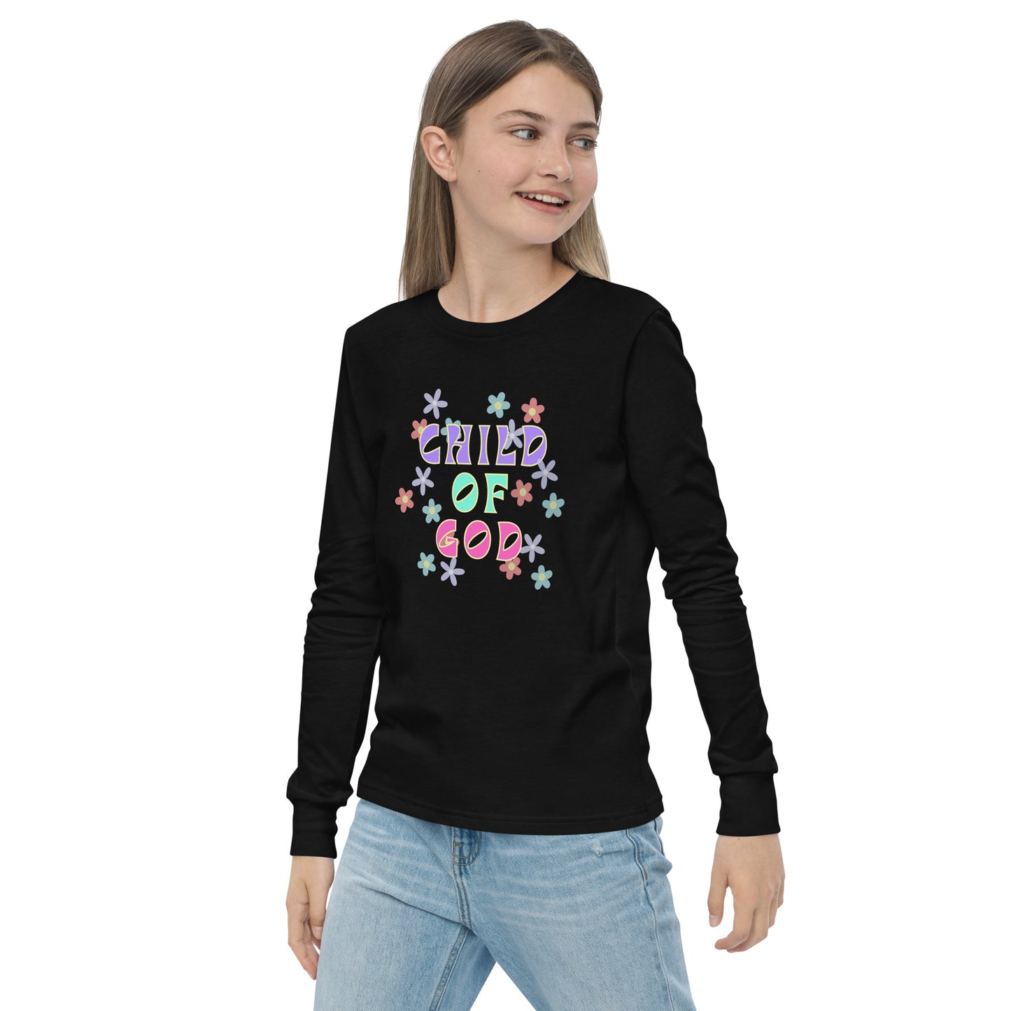 Youth Child of God long sleeve tee