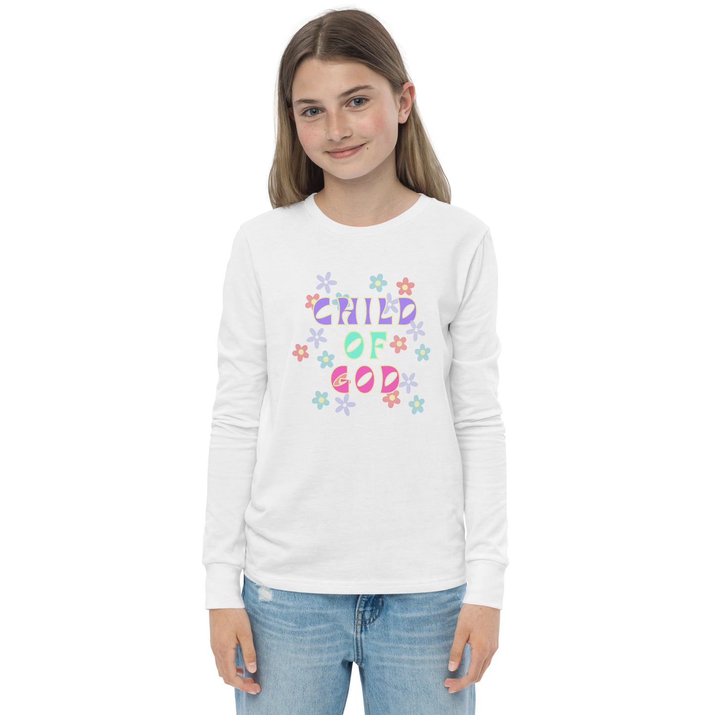 Youth Child of God long sleeve tee