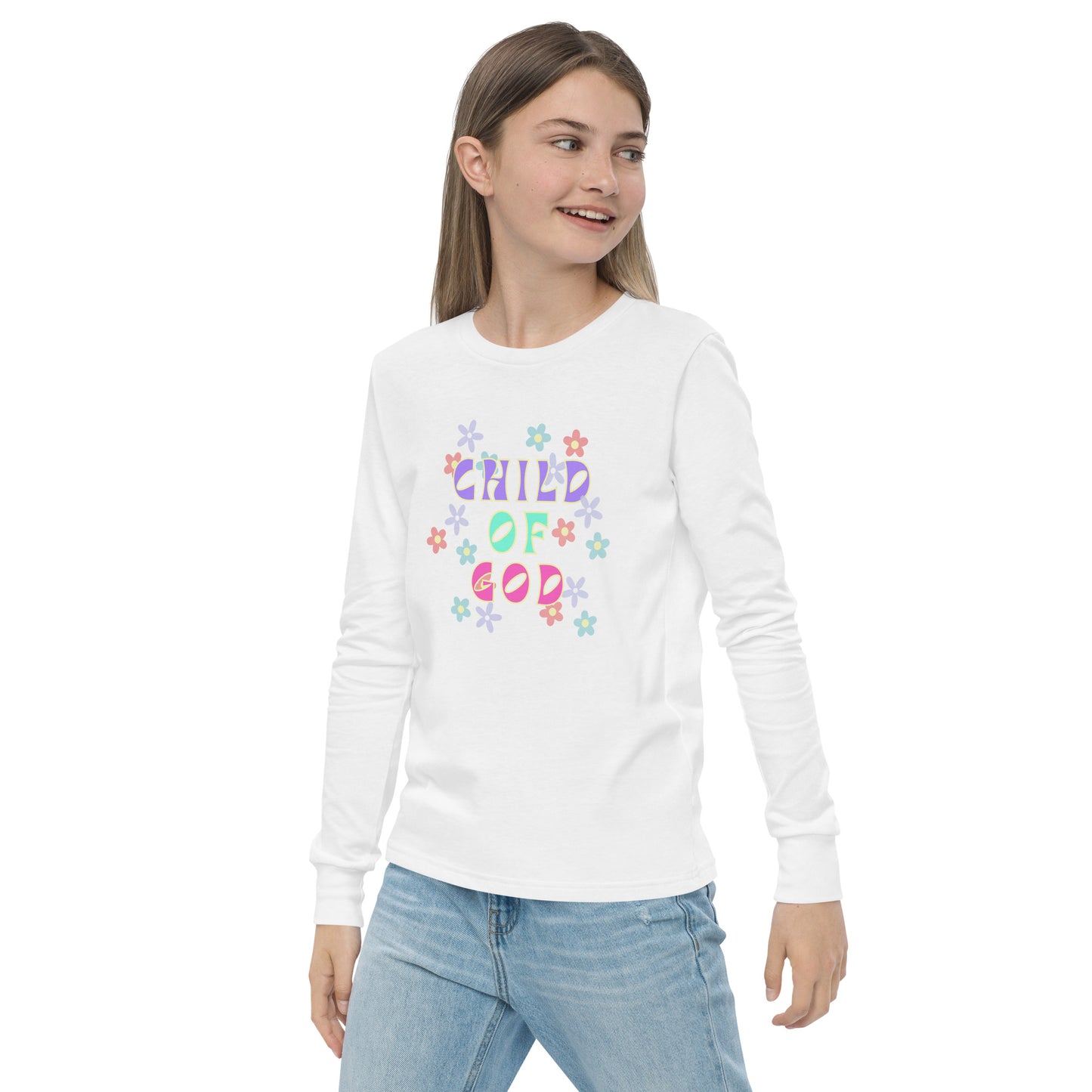 Youth Child of God long sleeve tee