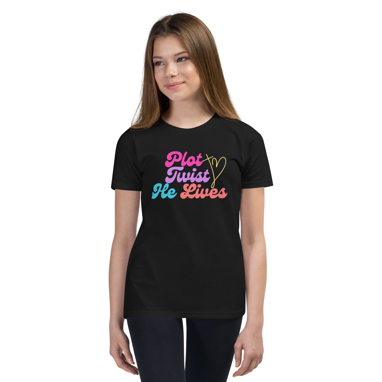 Plot Twist Youth Short Sleeve T-Shirt