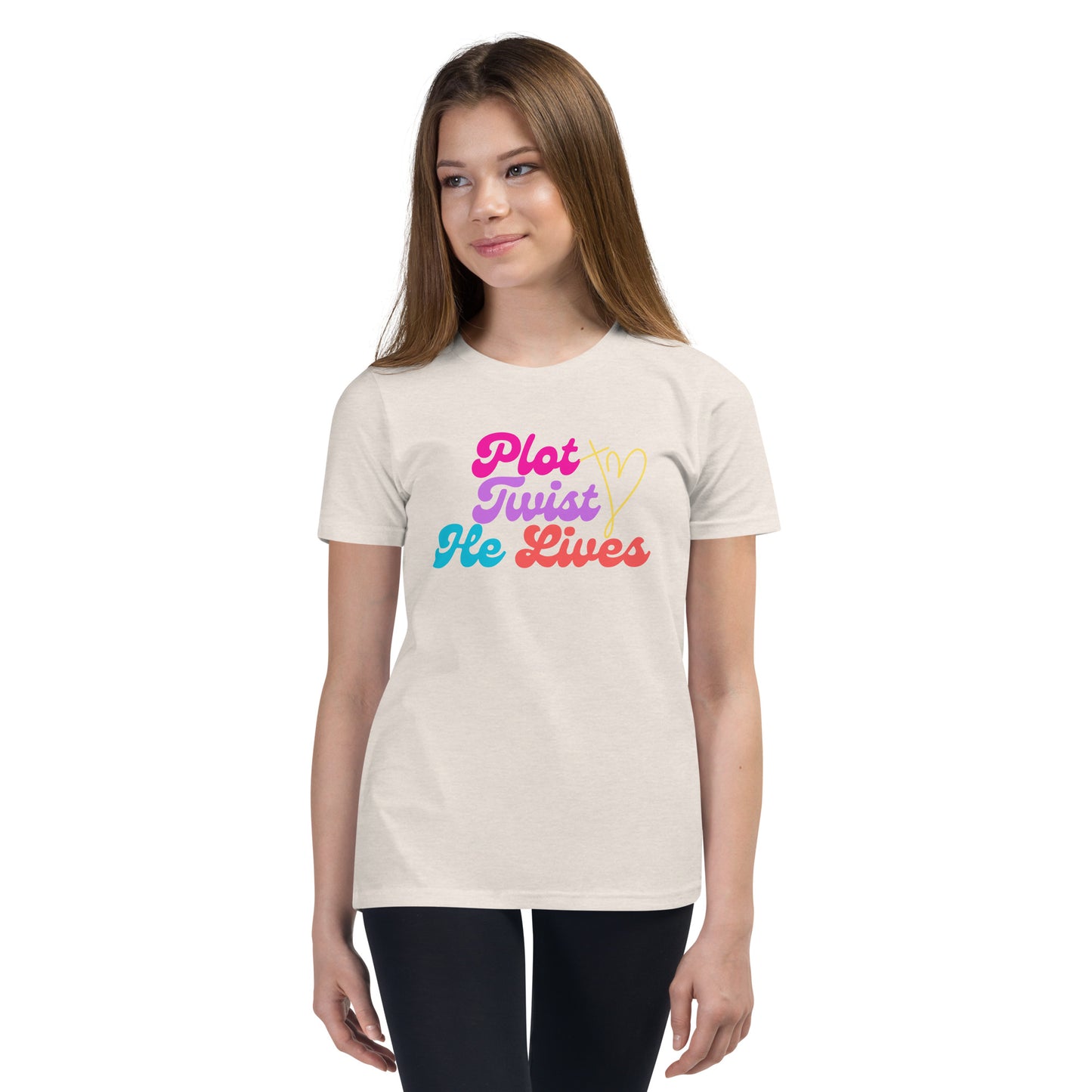 Plot Twist Youth Short Sleeve T-Shirt